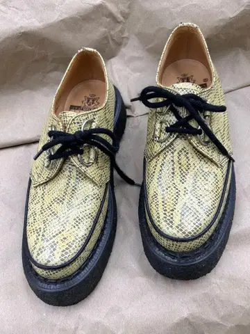 GEORGE COX 조지 콕스 UK 7 러버 솔 새상품급