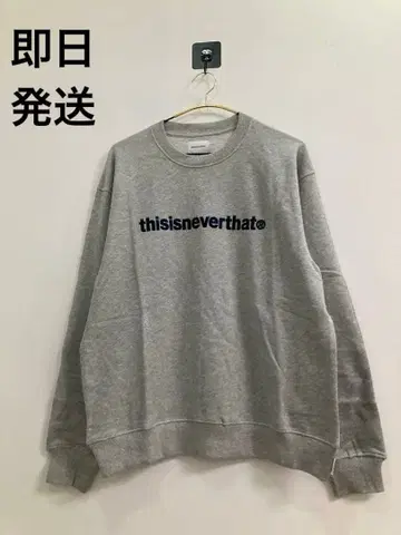 thisisneverthat 그레이 맨투맨 남녀 공용 M