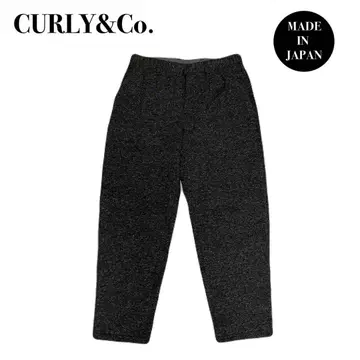 CURLY&CO 컬리 헤링본 트위드 팬츠