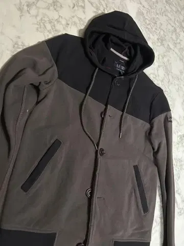 아르마니진스 AJ ARMAN JEANS 후드 부착 자켓 XS