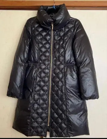 espace de Calma 블랙 롱 다운 자켓 9호