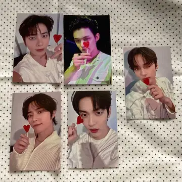 TXT 공개방송 Love Language 5장 사전녹화 트레이딩 카드