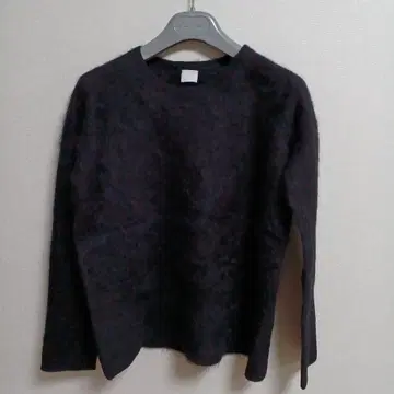 CT PLAGE 캐시미어 100% 블랙 니트 스웨터