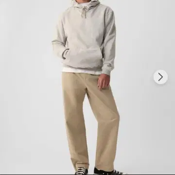 배기 핏 모던 카키 팬츠 gap