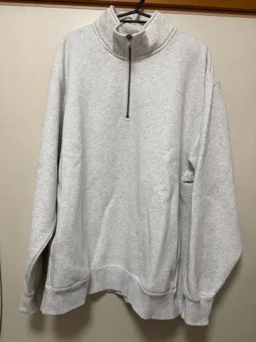 셋업 하프 지퍼 맨투맨 스웨트 팬츠