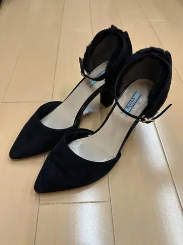 퍼 앵클 스트랩 하이힐 24cm