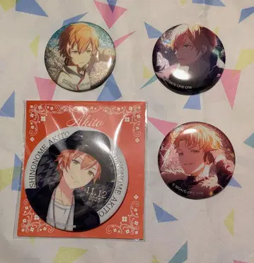 시노노메 아키토 프로세카 캔뱃지