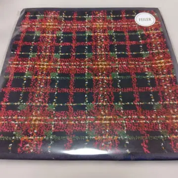 페이러 손수건 타탄 무드 네이비 x 네이비 (취급점 한정판)