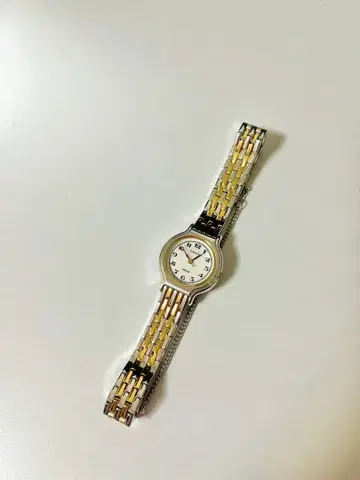 SEIKO CREO 시계 실버 골드 여성용