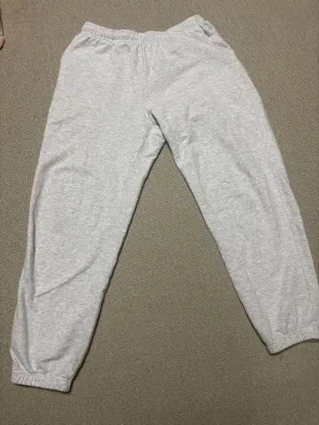 LOS ANGELES APPAREL 그레이 조거 팬츠