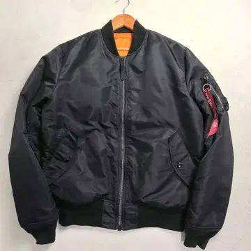 새상품급 알파 MA-1 플라이트 자켓 블랙 빅 X L