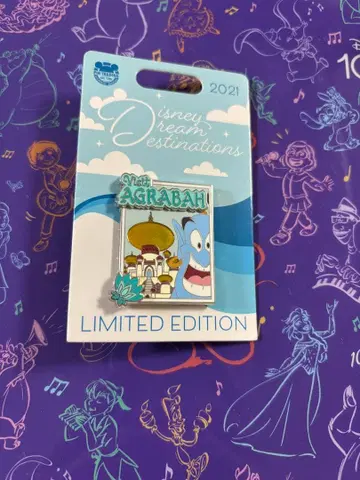 지니 핀 배지 Disney Dream Destinations