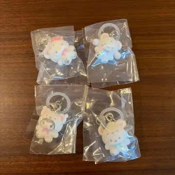 메지루시 액세서리 산리오 캐릭터즈 ~포근포근 스노우~ 4개 세트