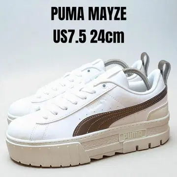거의 미사용 24년 모델 PUMA MAYZE 푸마 메이즈 24cm 통굽