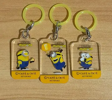 미니언 오리지널 아크릴 참 크리 3개 세트