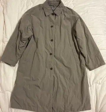 무인양품 MUJI 발수 충전솜 스텐카라 코트