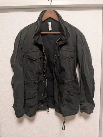 블랙 밀리터리 자켓 L 사이즈