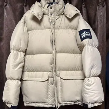 CAMP7 후드 부착 다운 자켓