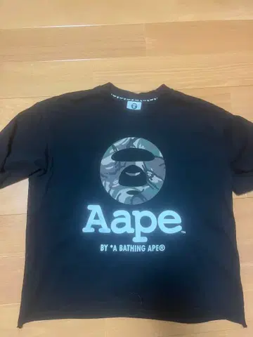 Aape 카모플라쥬 로고 T셔츠 S 사이즈