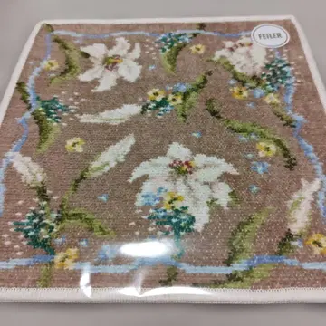 페이러 손수건 릴리릴리 베이지 x 아이보리