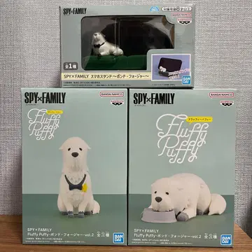SPY x FAMILY 스파이 패밀리 본드 피규어 스마트폰 스탠드 세트