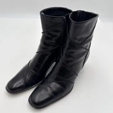 FIGARO 피가로 여성용 천연 가죽 부츠 37 ( 약 23.5cm )