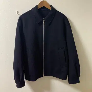 BEAUTY&YOUTH 숏 비버 리버 블루종 네이비