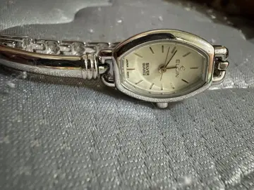 ELGIN 925 실버 쿼츠 손목시계