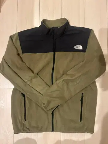 [ 새상품급 ] THE NORTH FACE 플리스 자켓 올리브/블랙