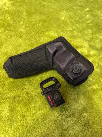 BRIEFING 퍼터용 골프헤드커버 블랙