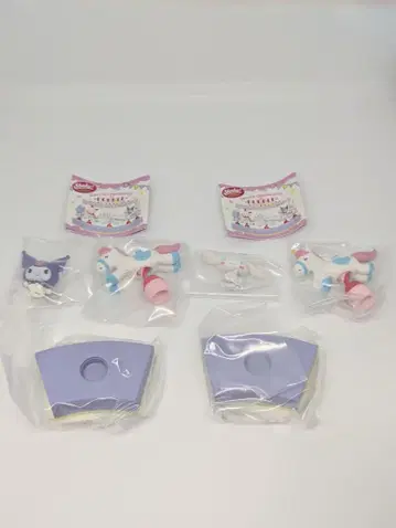 산리오 캐릭터즈 회전목마 2개 세트