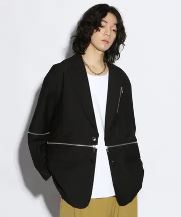 HARE 엘보 ZIP 테일러드 자켓