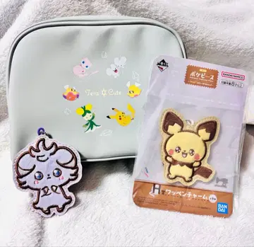 포켓몬 파우치 와펜 참 2개 포함