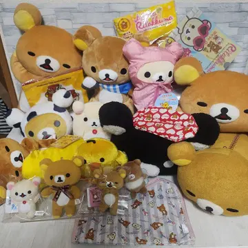 리락쿠마 봉제 인형 굿즈 묶음 판매