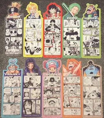 원피스 북마크 밀짚모자 일당 세트