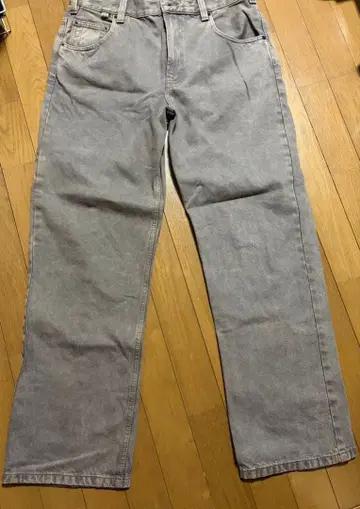 ZARA 그레이 데님 팬츠