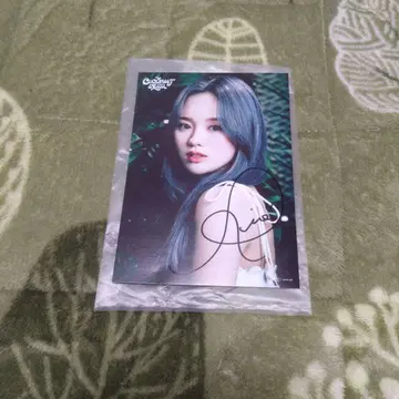 NiziU 리오 친필 사인