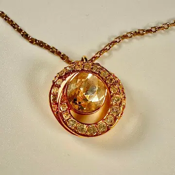 스와로브스키 Generation 펜던트 목걸이 로즈 골드