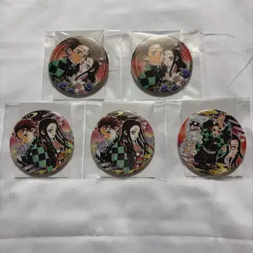 귀멸의 칼날 캔뱃지 탄지로 네즈코