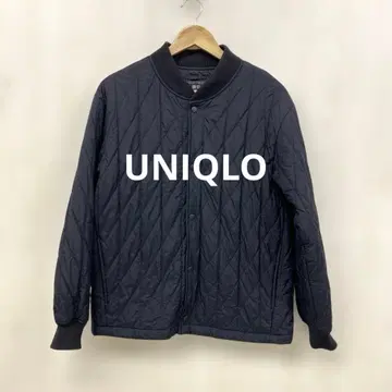 유니클로 WARM PADDED 퀼팅 자켓 L 블랙