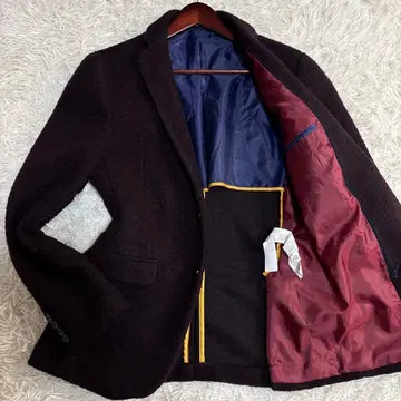 새상품급 ZARA MAN 테일러드 자켓 언컨 보르도 48 L 상당