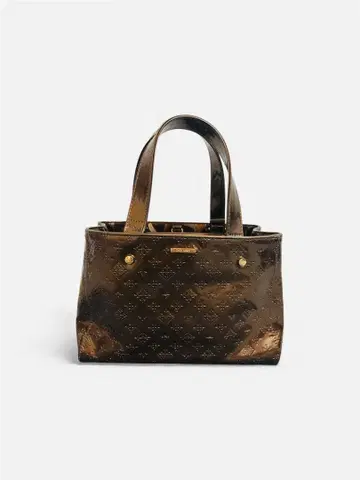 데일리 러셋 에나멜 토트백