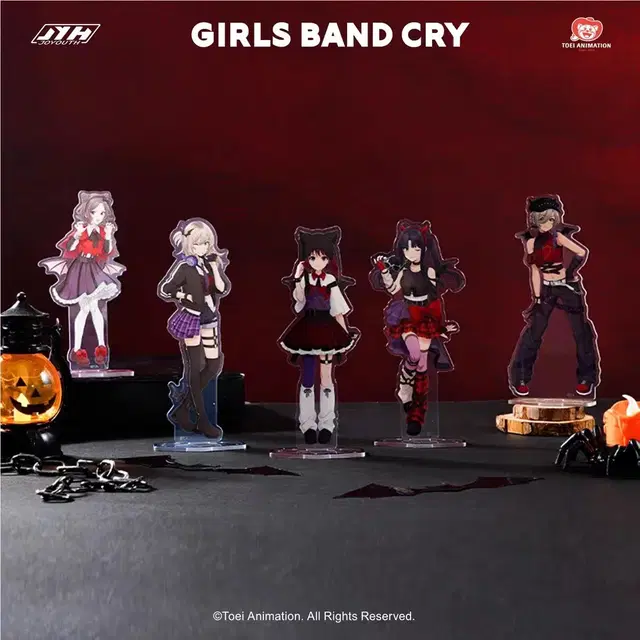 (새상품) 걸즈밴드크라이 토게나시 토게아리 데빌 아크릴 스탠드 5종