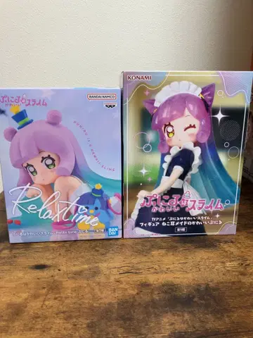 푸니루는 귀여운 슬라임 피규어 2개 세트