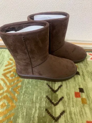 브라운 어그 부츠 스웨이드 미사용 새상품