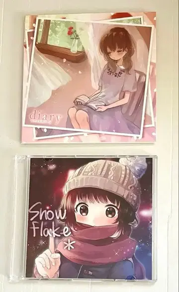 diary snowflake* 카제노네레코드 CD