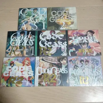 코드기어스 반역의 를르슈 Sound Episode 8장 세트 오비 포함