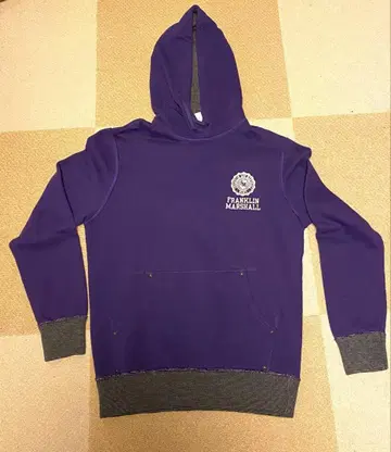 FRANKLIN MARSHALL 후드티 보라색 사이즈 M