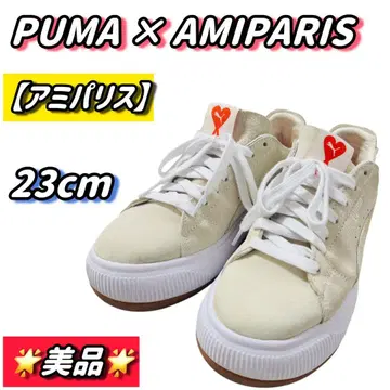 컨디션 최상 PUMA AMI 스웨이드 마유 DECONSTRUCT 스니커즈