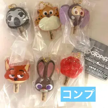 주토피아 아이스캔디 참 전6종 컴플리트 아이스캔디